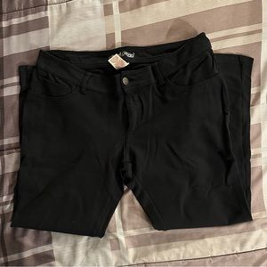 Faded Glory women’s slacks. Black size 16p